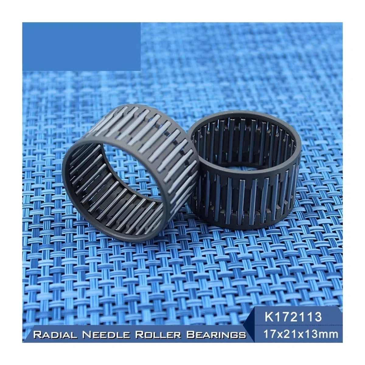 K172113 taille de roulement 17 * 21 * 13 Mm (2 pièces) ensembles cage à rouleaux aiguilles radiales 39241/17 roulements K17x21x13