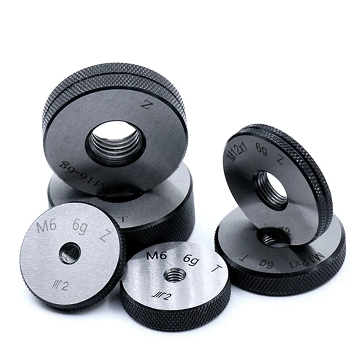 Lot de bagues de mesure métrique fine M14-M33 M14 x 0,75 6 g TZ(M33X3 6g T Z)