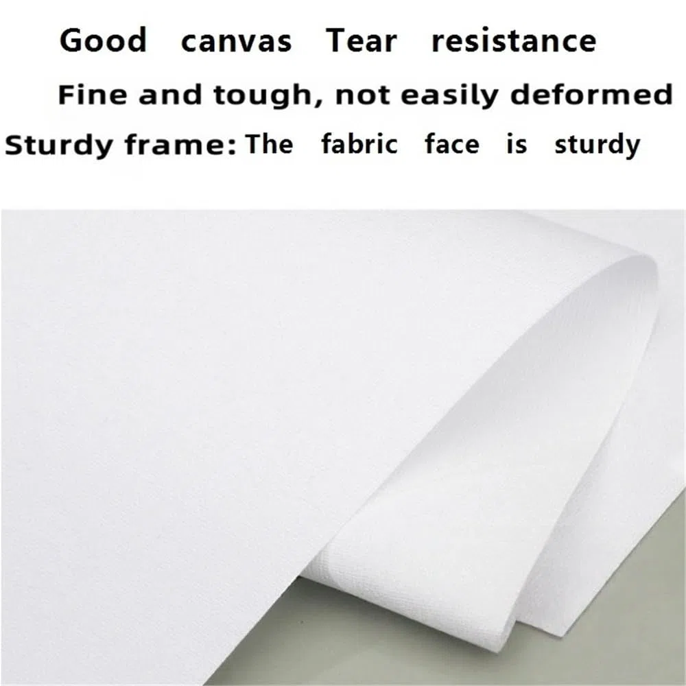Rouleau de toile vierge en coton