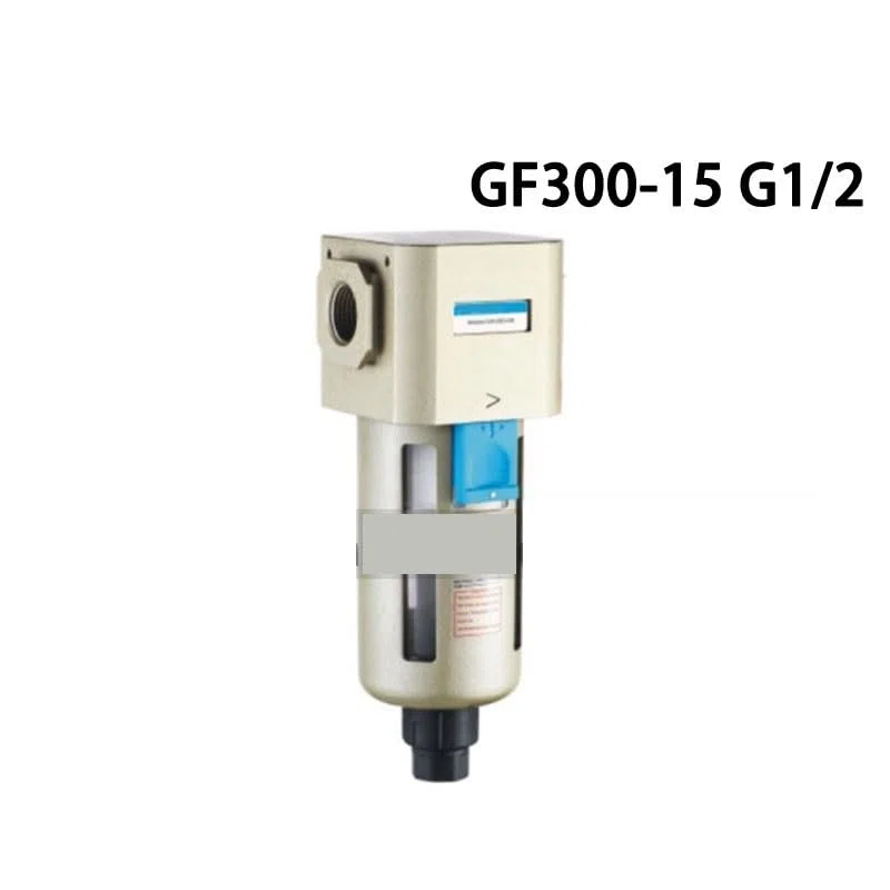 GF300 1/4 3/8 1/2 Unité de préparation de filtre à air FRL Pièces de compresseur d'air séparation d'huile et de gaz (GF300-15 G1-2)