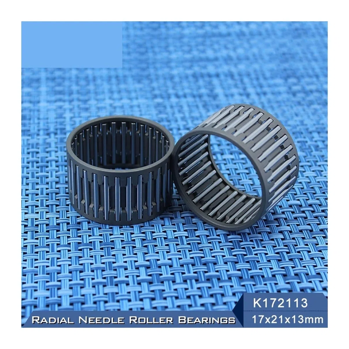 K172113 taille de roulement 17 * 21 * 13 Mm (2 pièces) ensembles cage à rouleaux aiguilles radiales 39241/17 roulements K17x21x13