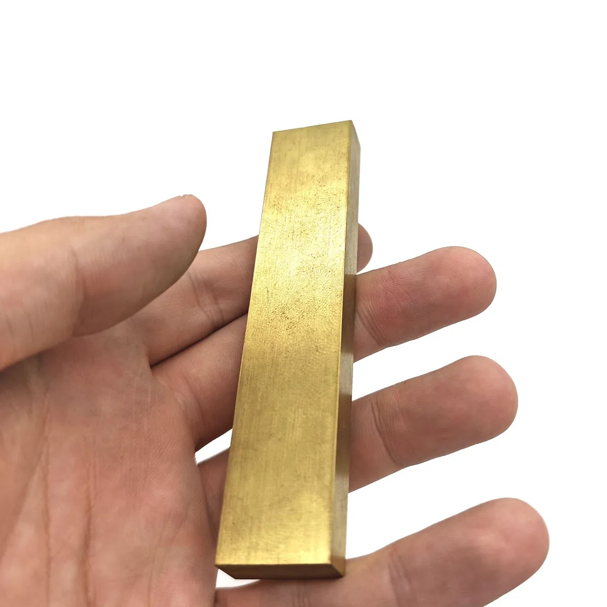 Plaque de laiton H59, barre plate carrée, fournitures de fabrication de couteaux, 40 x 40 mm, 40 x 50 mm, 40 x 70 mm, 45 x 45 mm, 50 x 50 mm(500mm x 20mm x 20mm)