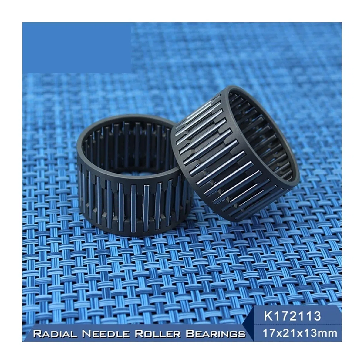 K172113 taille de roulement 17 * 21 * 13 Mm (2 pièces) ensembles cage à rouleaux aiguilles radiales 39241/17 roulements K17x21x13
