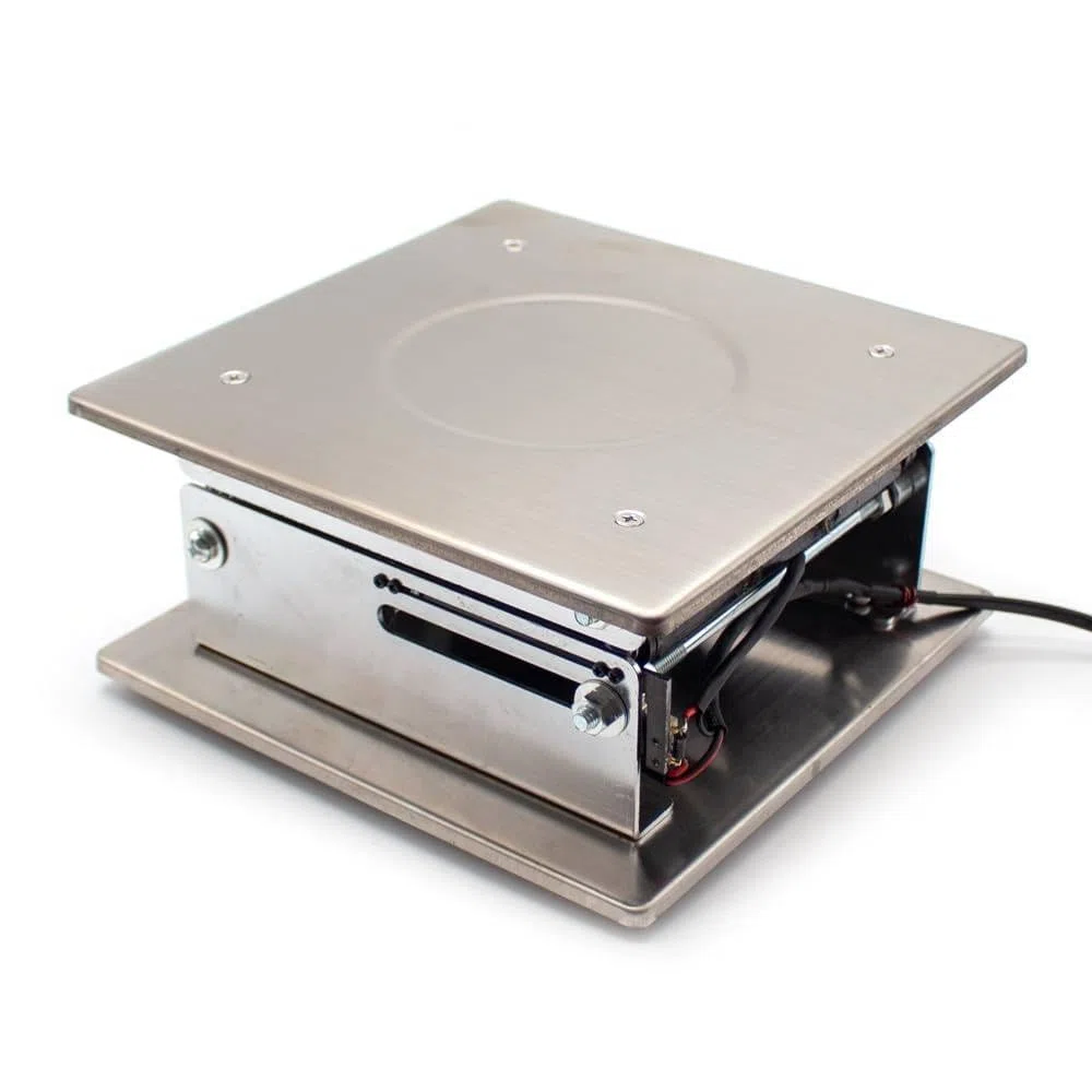 Plate-forme de levage électrique, élévateur réglable à distance, petit support de levage, station coulissante en ciseaux, charge mobile 10 kg, 150 x 150 mm