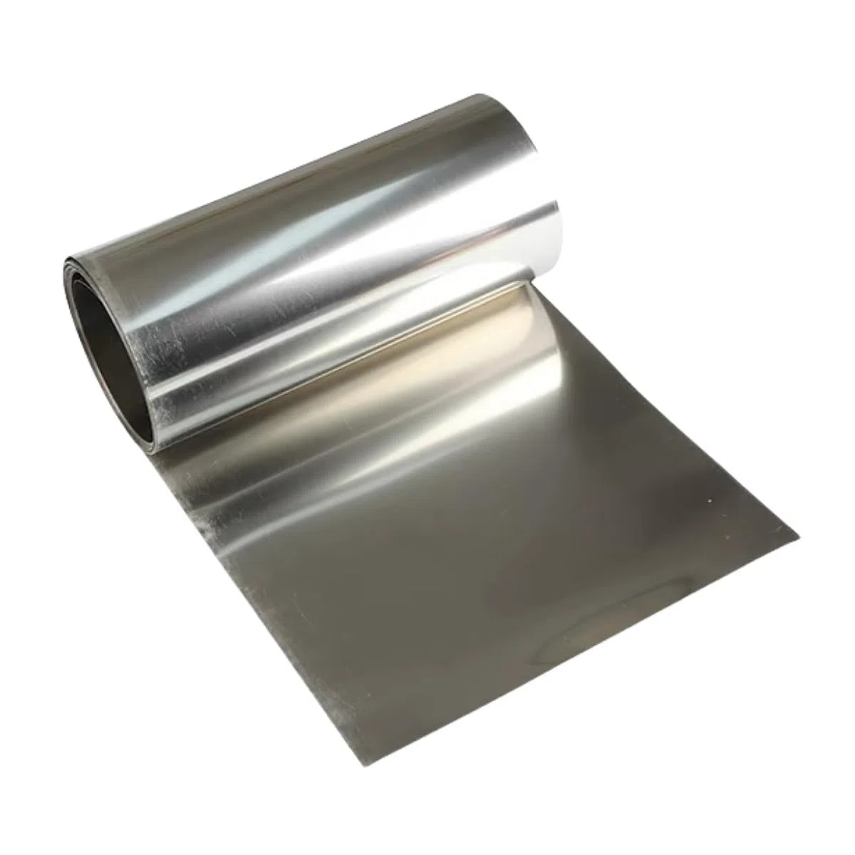 Feuille de nickel 5N de haute pureté - Ni ≥ 99,999% - Longueur 1000 mm, largeur 100/200 mm, épaisseur 0,005-0,5 mm(0.01x200x1000mm)