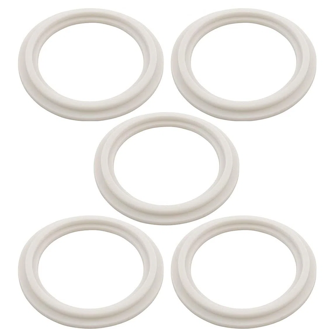 Lot de 5 joints toriques de rechange pour spa et jacuzzi 5,1 cm