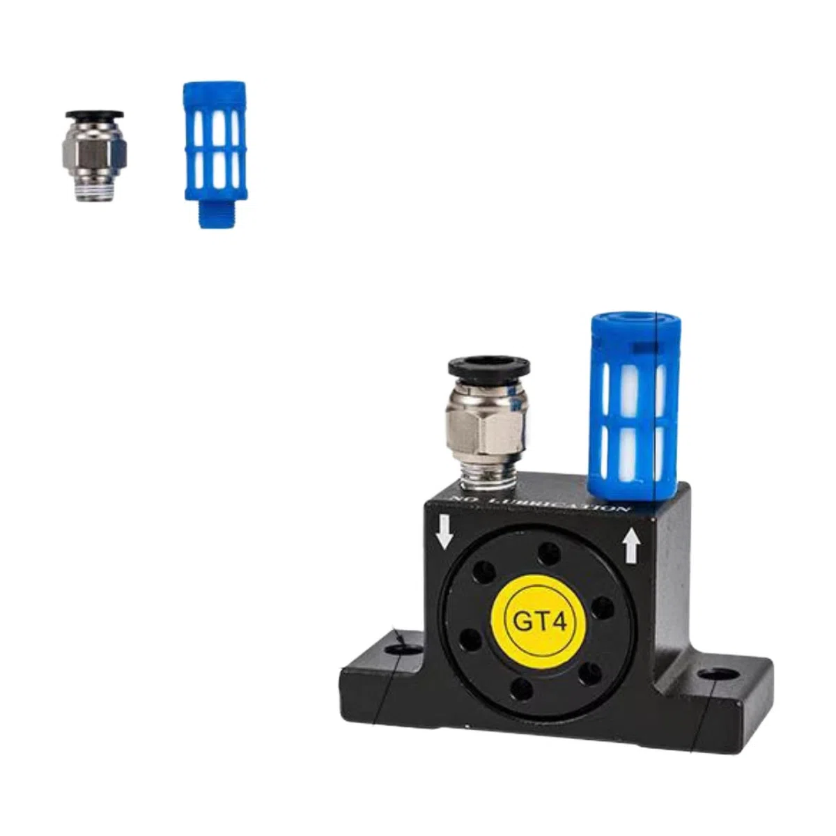 GUVV16101625 Vibrateur Pneumatique Haute Fréquence pour Silo Industriel