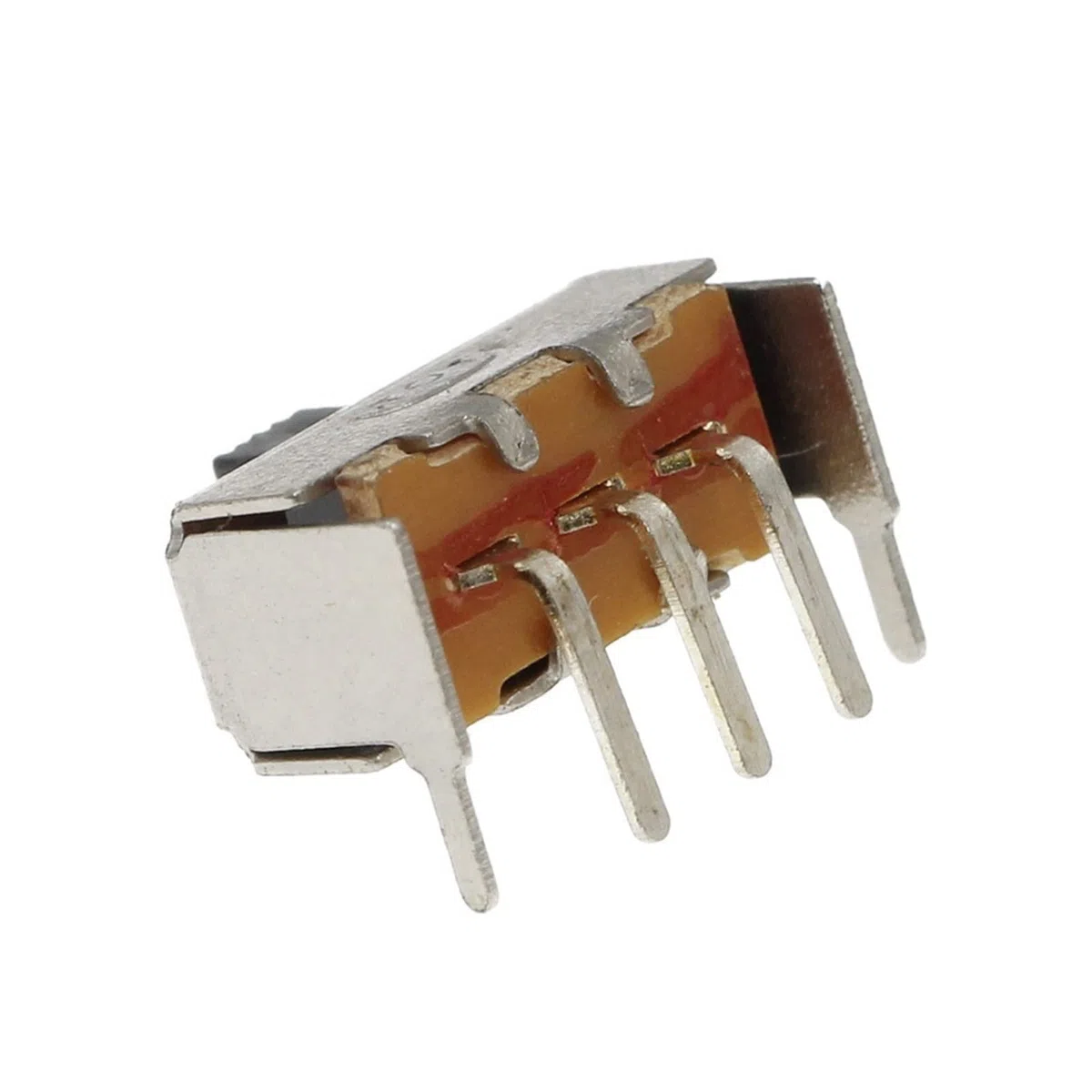 1000 pièces SS12F23 SS12F23VG5 0.5A 50V interrupteur à bascule 3PIN 1P2T 90 degrés aiguille incurvée interrupteur coulissant poignée haute 5mm
