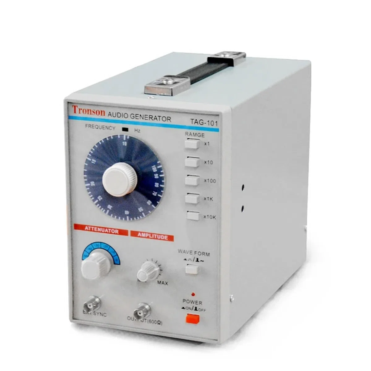 Générateur de Signal Audio basse fréquence AC 100-240V TAG-101, Source de Signal 10Hz-1MHz