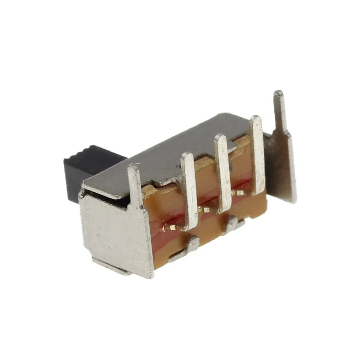 1000 pièces SS12F23 SS12F23VG5 0.5A 50V interrupteur à bascule 3PIN 1P2T 90 degrés aiguille incurvée interrupteur coulissant poignée haute 5mm