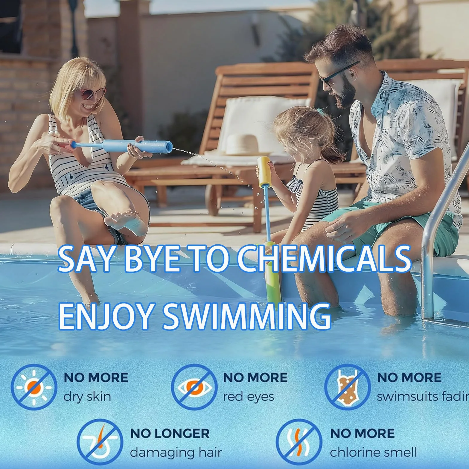 Électrolyseur Piscine au Sel Professionnel, Générateur de Chlore 8-20g/h, Nettoyage Automatique, Affichage LED Salinité pour SPAs/Thalasso 20g/h