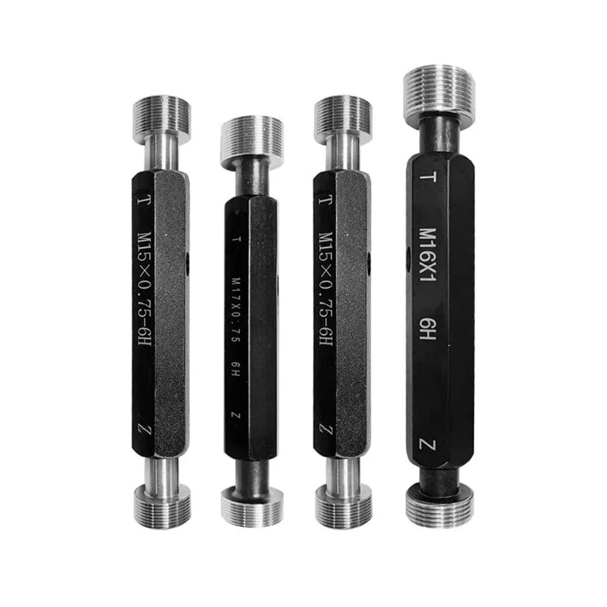 Calibre tampon avec filetage métrique fin 1 pièce 6H M10-15.5 M10M11M12M12.5 M13M14(M12X1.75-6H)