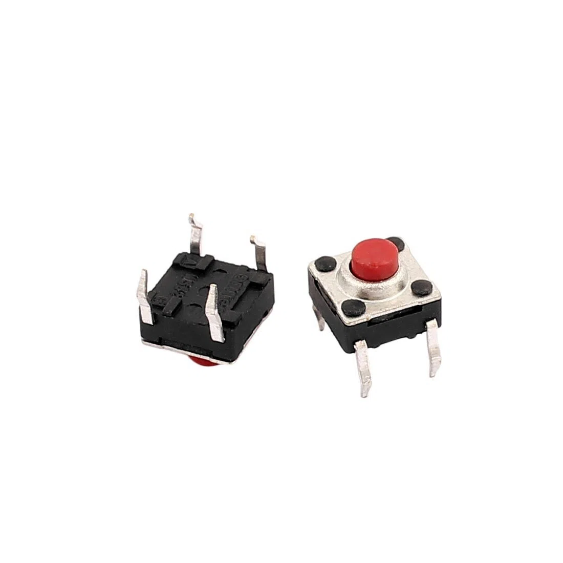 N/A 20 Pcs 6mmx6mmx5mm Panneau PCB Étanche Réinitialiser Tactile Tact Bouton-Poussoir Commutateur 4 Broches Dip