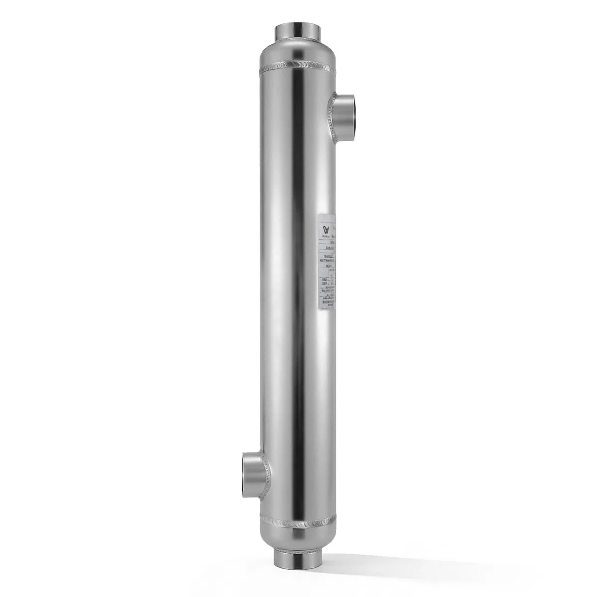 AB piscine Échangeur de chaleur en titane 55 000 au 000 BTU pour sel piscine/SPA/jacuzzi Chauffage, refroidissement Moteur Marine 155Kti